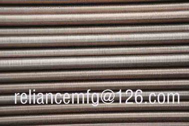 Low Fin Copper / Aluminium 19FPI Low Fin Tubes / Extruded Fin Tube Machine